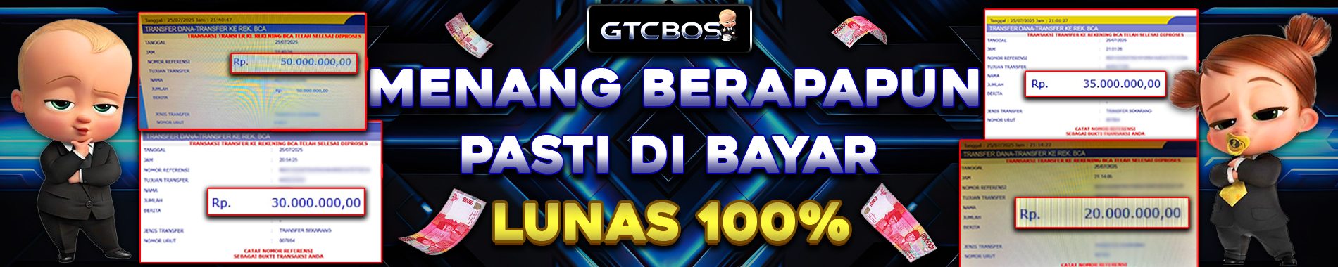 BUKTI KEMENANGAN PEMBAYARAN GTCBOS